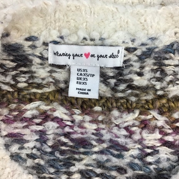 Wearing Your ❤️ On Your Sleeve Sweater - Picture 7 of 8